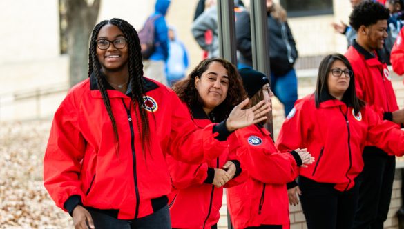 City Year AmeriCorps members ready to work with students