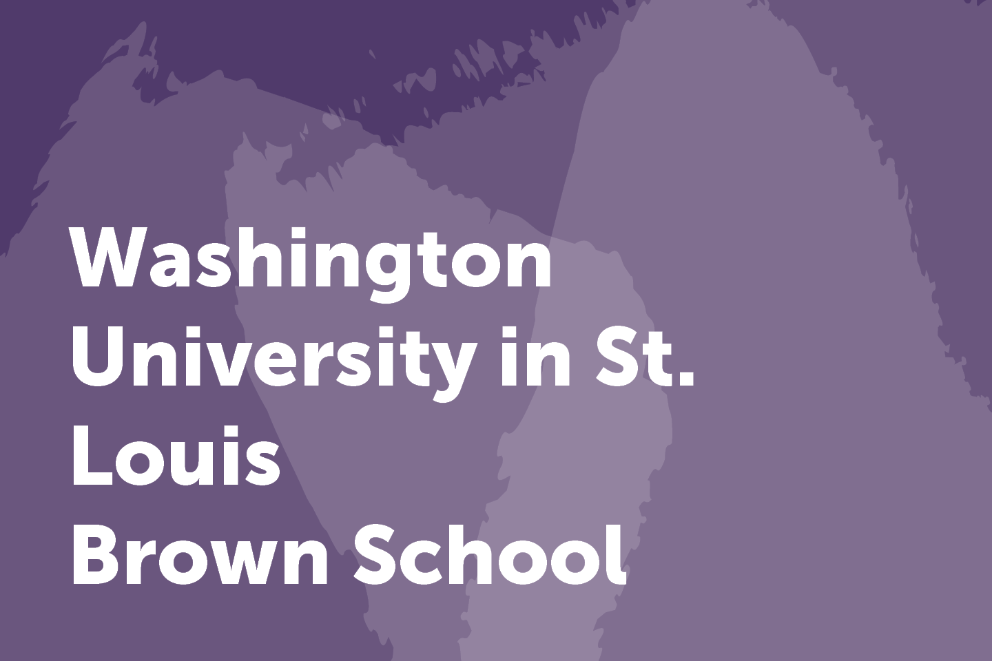Washington University in St. Louis, Brown School