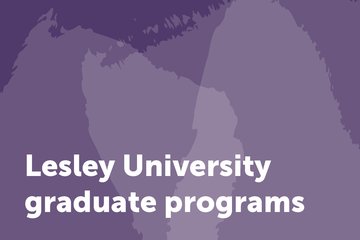 lesley university grad programs