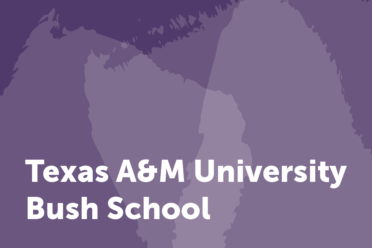 Texas A&M University, Bush School